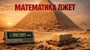 ПИРАМИДЫ ГИЗЫ: Величайший обман историков раскрыт с калькулятором в руках