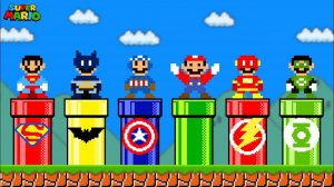 🦸♂️ СУПЕРГЕРОИ В МАРИО! НОВЫЕ ТРУБЫ