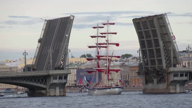 Алые паруса 2026. Генеральная репетиция, короткий фрагмент