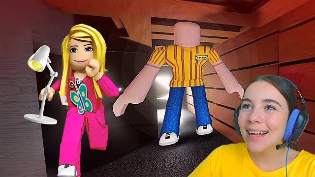 ПОБЕГ ИЗ IKEA в ROBLOX! смотреть онлайн