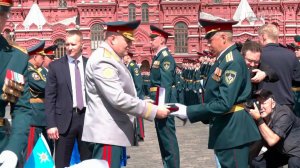 В Москве прошел торжественный выпуск курсантов, студентов и кадетов учебных заведений МЧС.