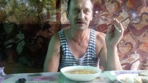 Мукбанг. Обеденный перекус. Гороховый суп.
