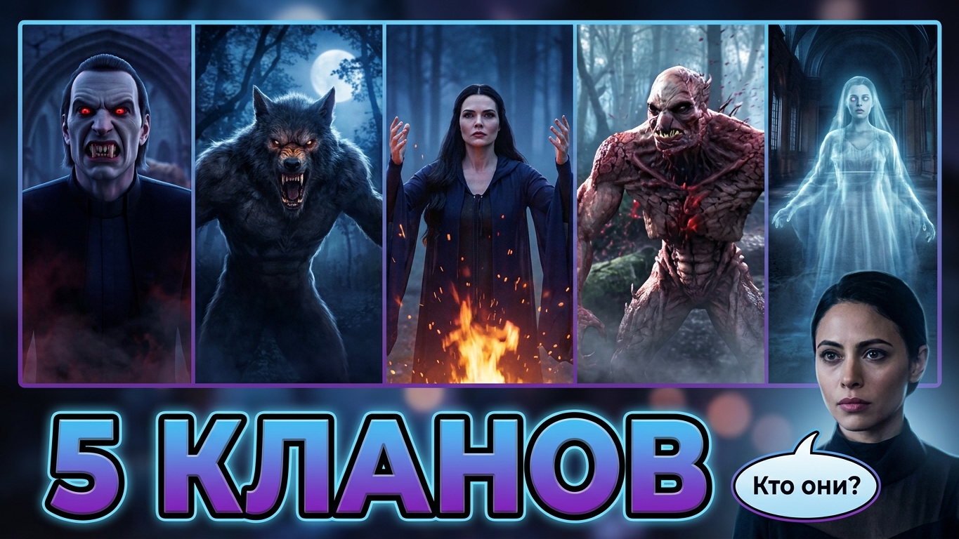 5 кланов мистических существ