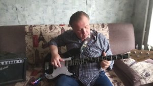 бас гитара импровизация