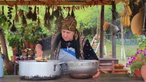Хлеб Тандури Йогуртовый суп Довга и Булочки Азербайджанская Кухня Деревенская Кухня  Рецепты