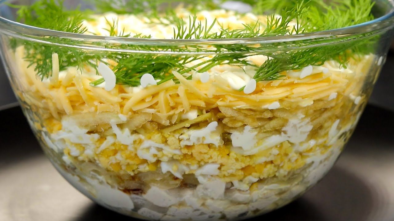 Вот Это Да! Салат "АНЮТА" Из Простых продуктов-Такая Вкуснятина! смотреть онлайн