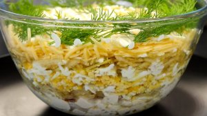 Вот Это Да! Салат «АНЮТА» Из Простых продуктов-Такая Вкуснятина!