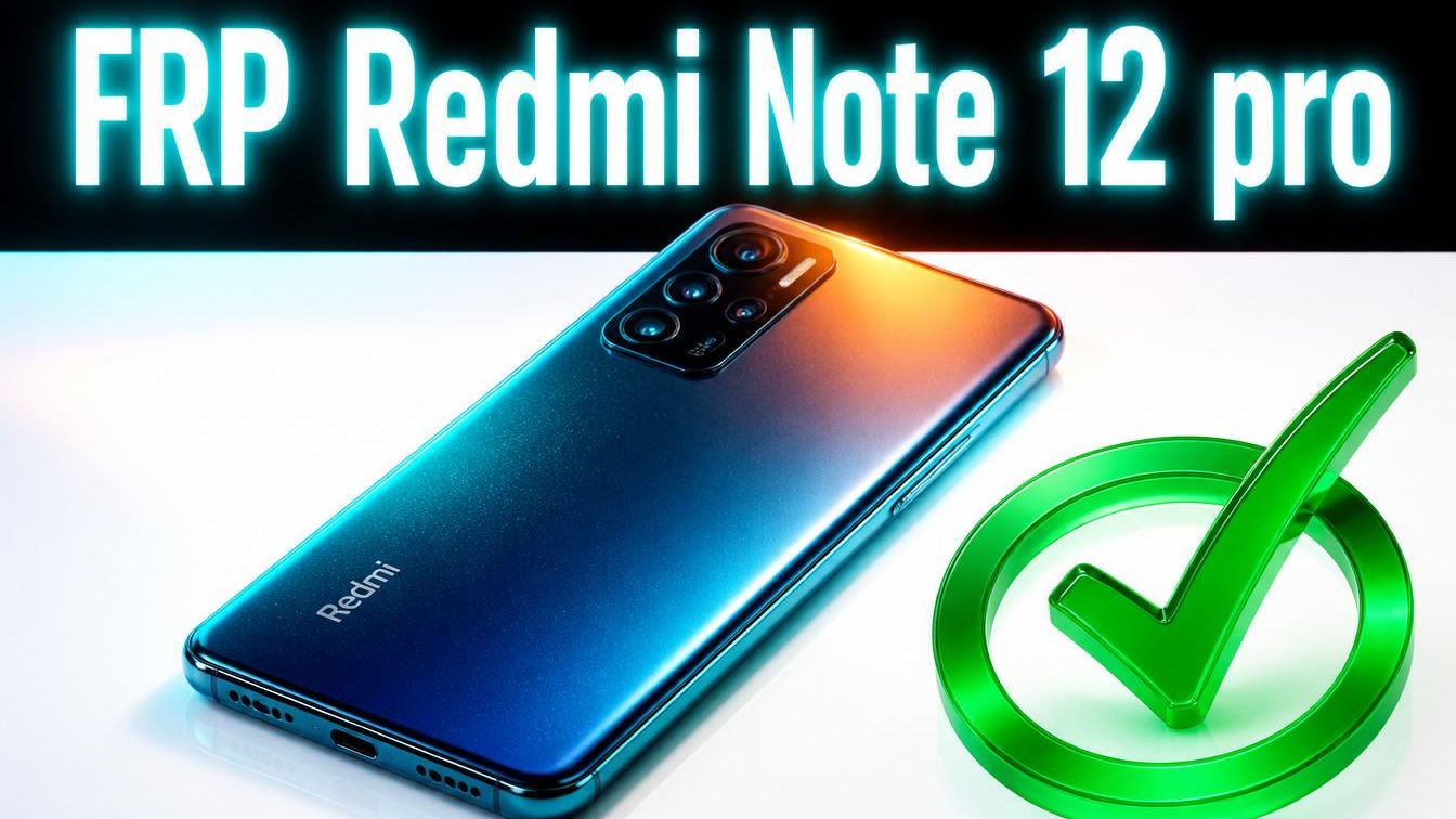 FRP Redmi Note 12 pro 2209116AG✅