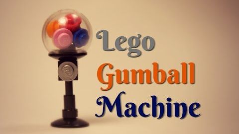 LEGO Gumball Machine MOC + Tutorial смотреть онлайн
