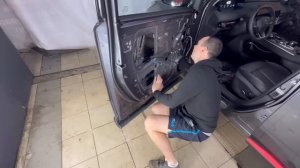 ВОДА В ДВЕРЯХ Changan Cs55 Plus. Вибро-шумоизоляция дверей