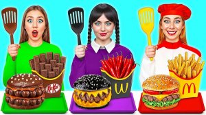 Кулинарный Челлендж# Уэнсдей Против Бабушки # Кухонные Войны