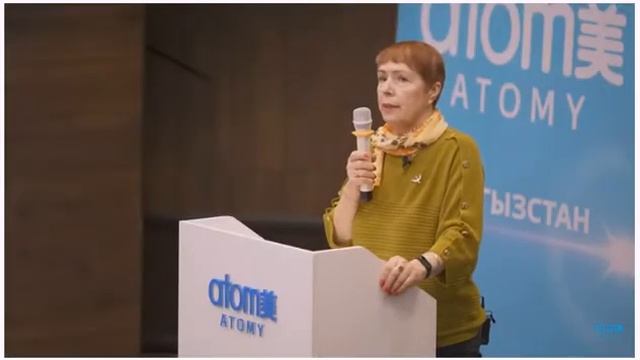Врач Ирина Беляева о себе и о продукции Атоми.