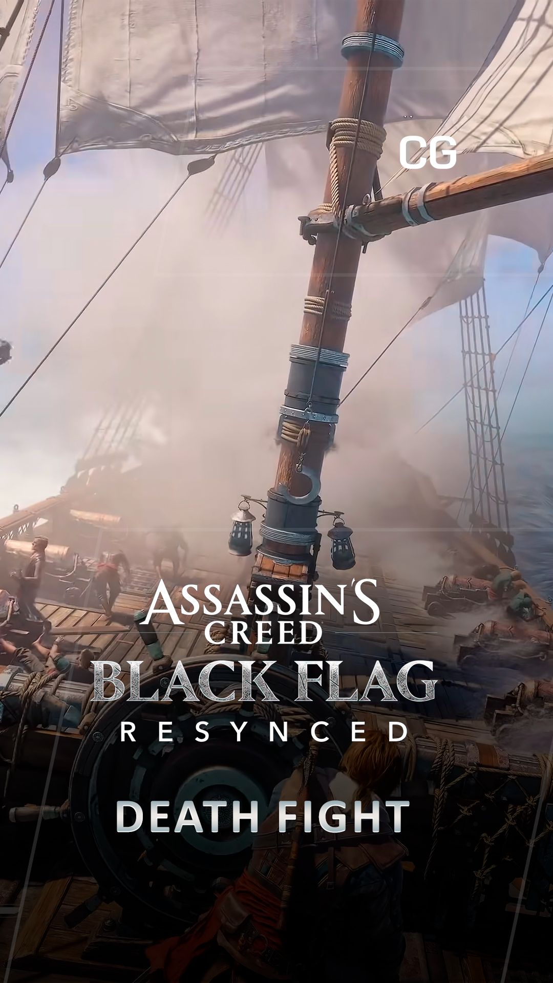 Assassin’s Creed Black Flag Resynced - Геймплей смертельная битва #шортс