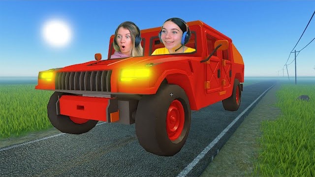 ПУТЕШЕСТВИЕ НА ХАММЕРЕ С МАМОЙ в ROBLOX! смотреть онлайн