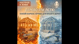 Дерево или ЛСТК: какой каркас лучше для вашего дома?