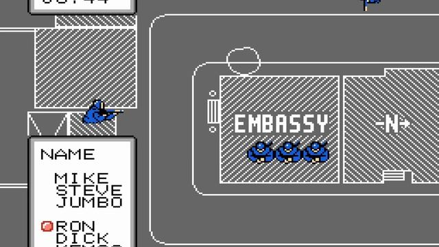 Rescue The Embassy Mission (1990) [NES] смотреть онлайн