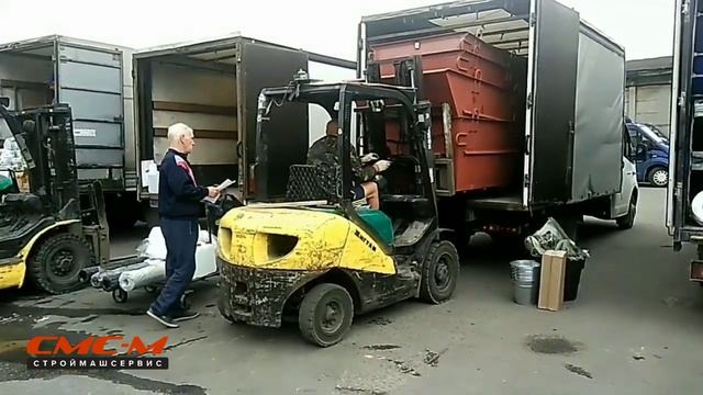 Отгрузка тар для раствора в организацию ООО «Смарт Билд»