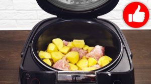 Когда не знаю, Что Приготовить на Ужин, Готовлю Это! Курица с картошкой в мультиварке