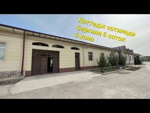 Yangi Uylar 6 sotok 6 xona Namunali Kottedj sotiladi Toshkent Sergili Qum-Ariq