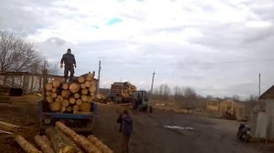 Розгрузка леса