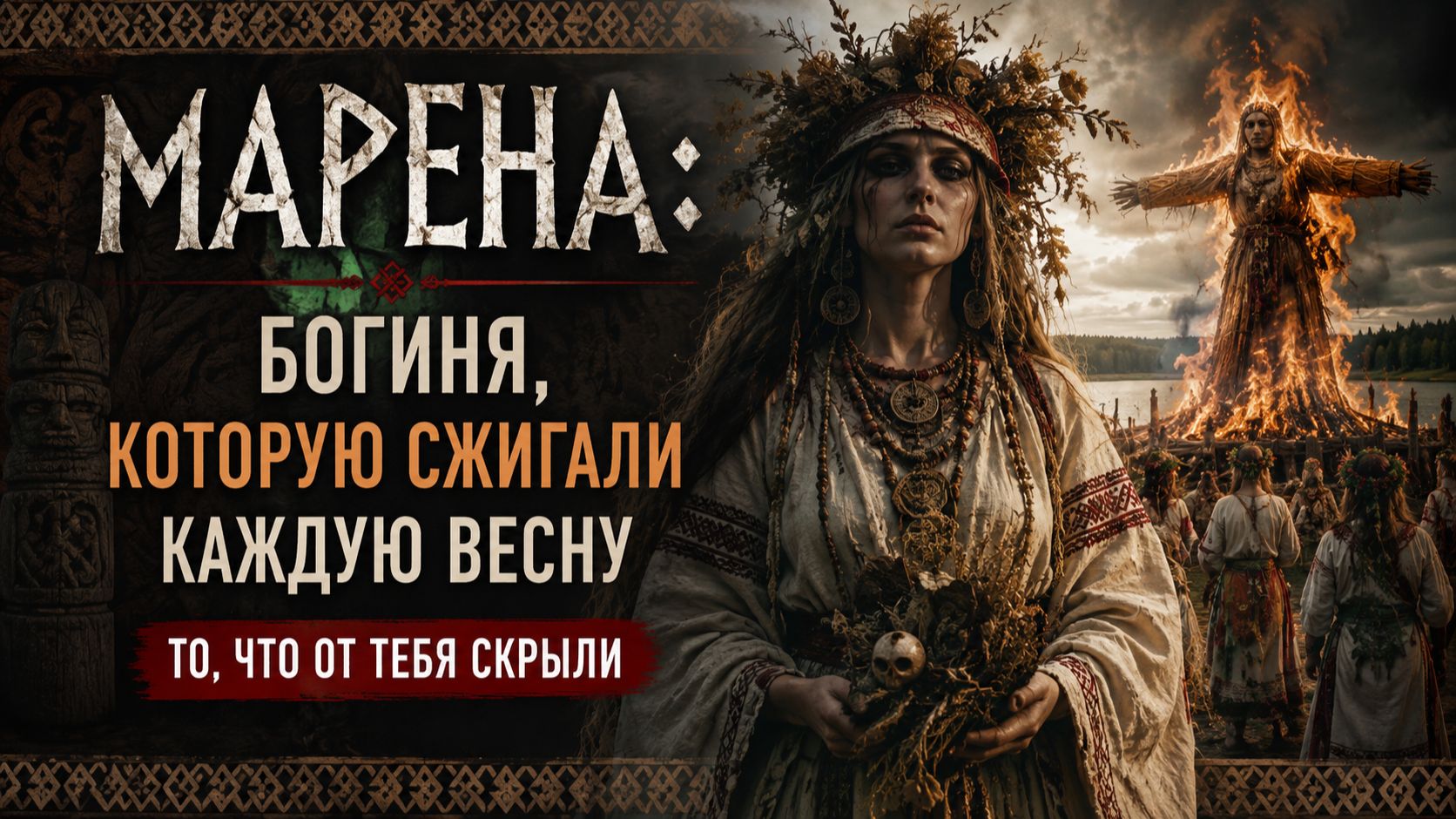 МАРЕНА: Богиня, которую сжигали каждую весну - то, что от тебя скрыли смотреть онлайн