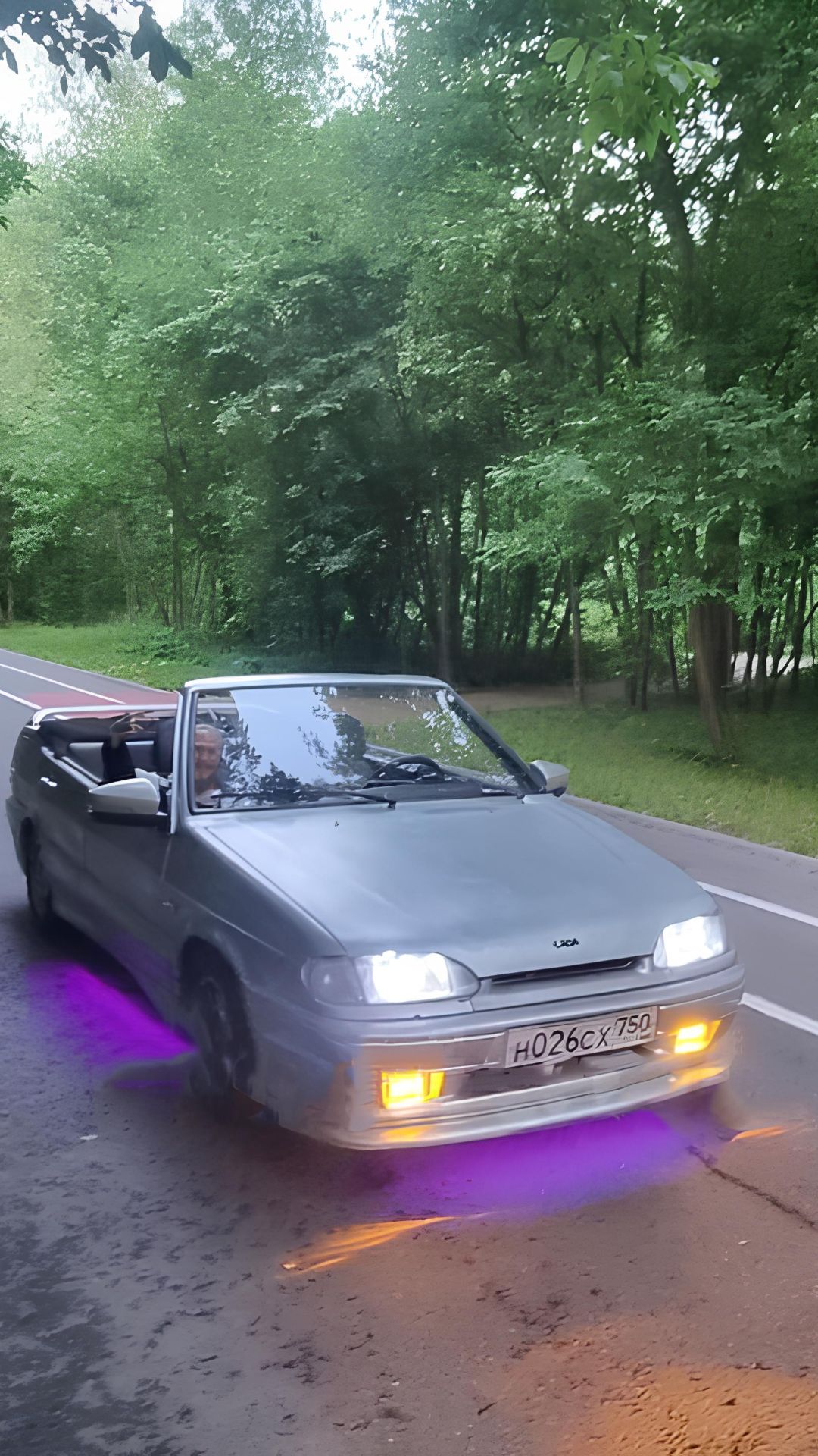 Встретил ВАЗ 2115 Кабриолет , Lada Samara cabriolet, очумелые ручки, Lada Samara Fun  #Lada #Ваз
