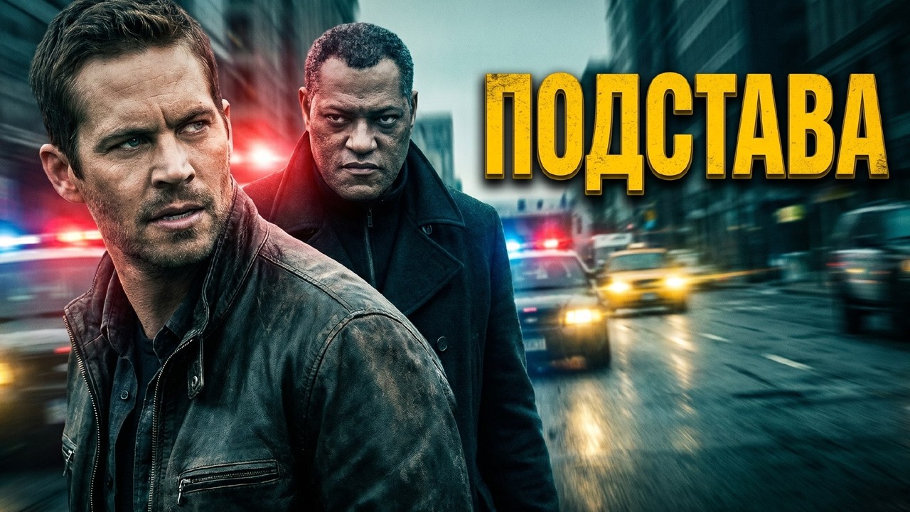 Пол УОКЕР в захватывающем боевике ПОДСТАВА  // Смотреть ФИЛЬМ онлайн бесплатно