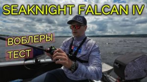 SeaKnight FALCAN IV Тест с воблерами на воде