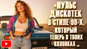 Сборник 'Диско  В стиле  90-х' –это портал в мир, где главенствуют новые песни #eurodisco #90sdance