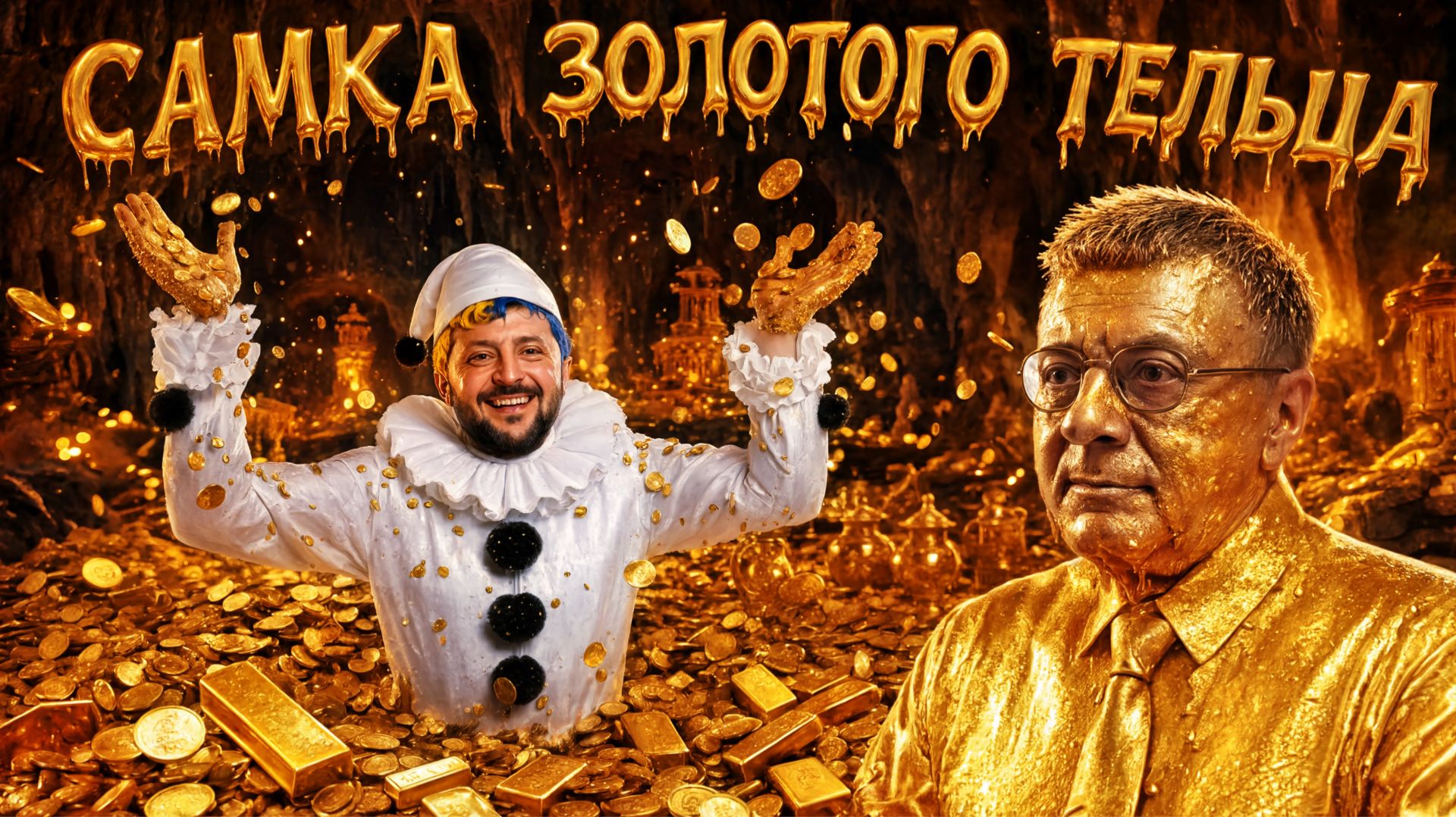 МОСИЙ :ЗЕ👺КУПАЕТСЯ В ДЕНЬГАХ ЗОЛОТОГО ТЕЛЬЦА. ЛУКАШЕНКО С ПУТИНЫМ-ВСЁ ИДЕТ ПО ПЛАНУ.. смотреть онлайн