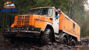 «Зил-497200»  На изношенных Шинах, это было Трудно! «Урал-375», «Зил-131», «Газ-66», «Татра-815»,