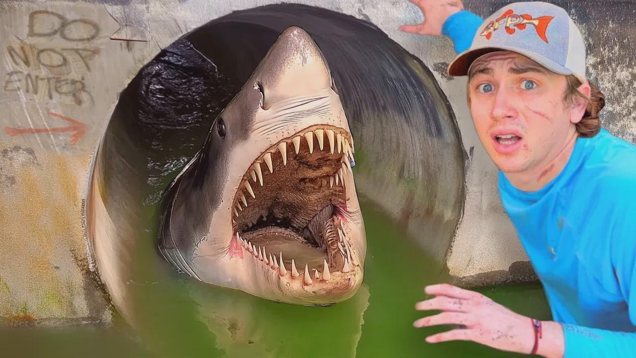 Я нашёл тайный тоннель, полный опасных рыб!