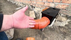 Планировка уклонов ливневой канализации. Придется еще капать...