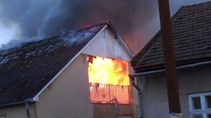 ПОЖАР  В ЧОПЕ
