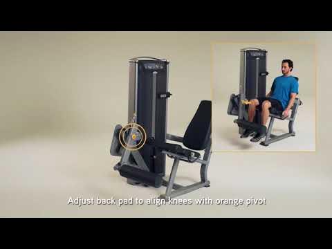 Разгибание ног сидя MATRIX VERSA VS-S71H. смотреть онлайн