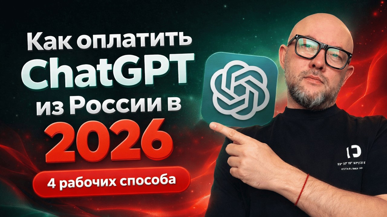 🔥Самый дешевый способ оплаты ChatGPT из России в 2026 году смотреть онлайн