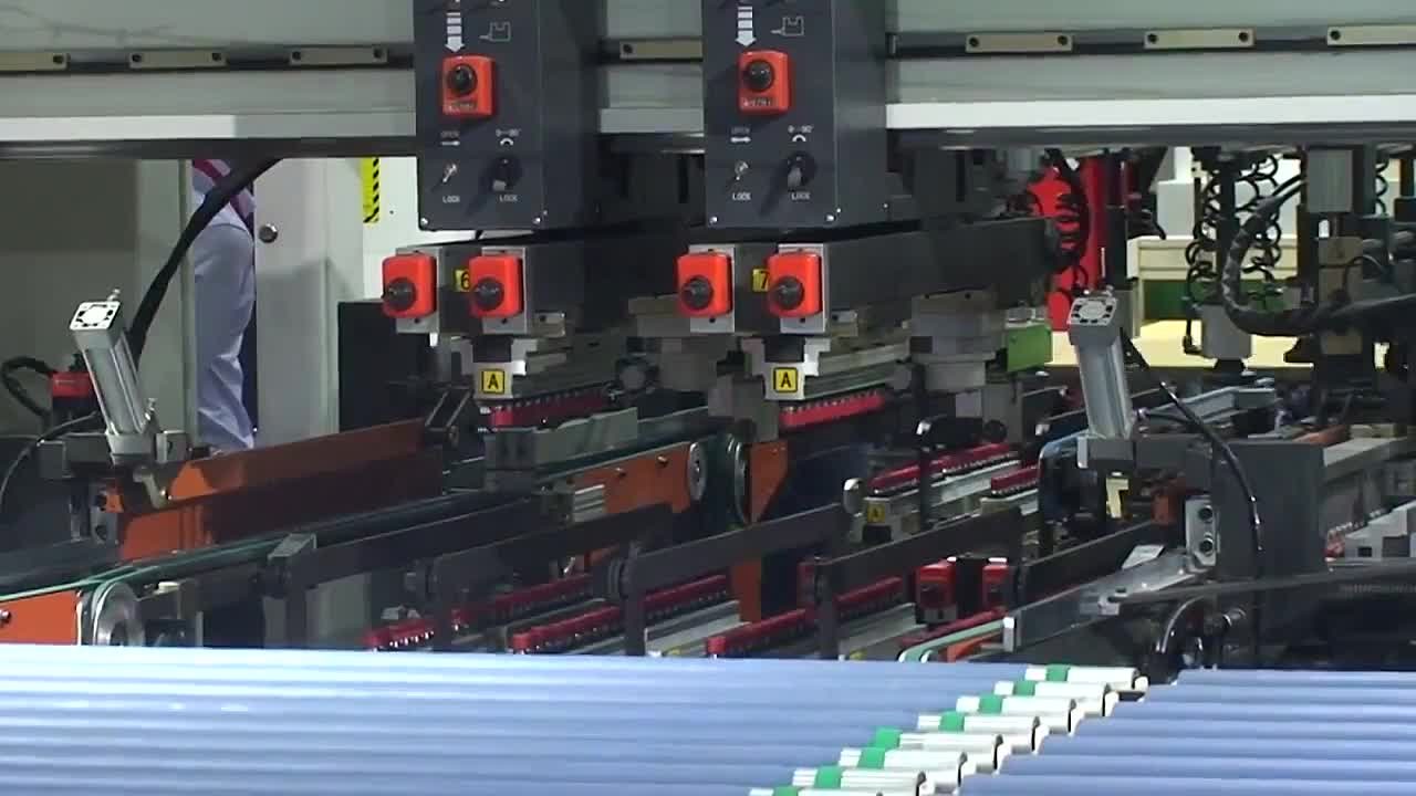 Double end edge banding machine connection смотреть онлайн