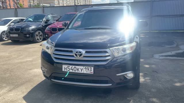 Toyota Highlander 2013 года смотреть онлайн