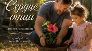 Сердце отца»; стихи Любови Николаевой; ; муз.обработка Анны Николаевой; ИИ
