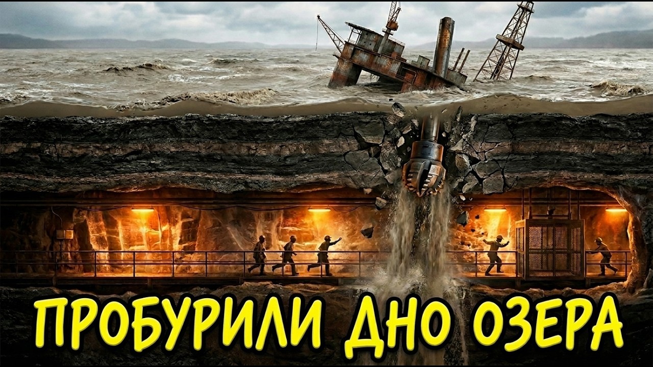 Озеро глубиной 3 метра проглотило буровую вышку | Озеро Пенёр 1980 смотреть онлайн