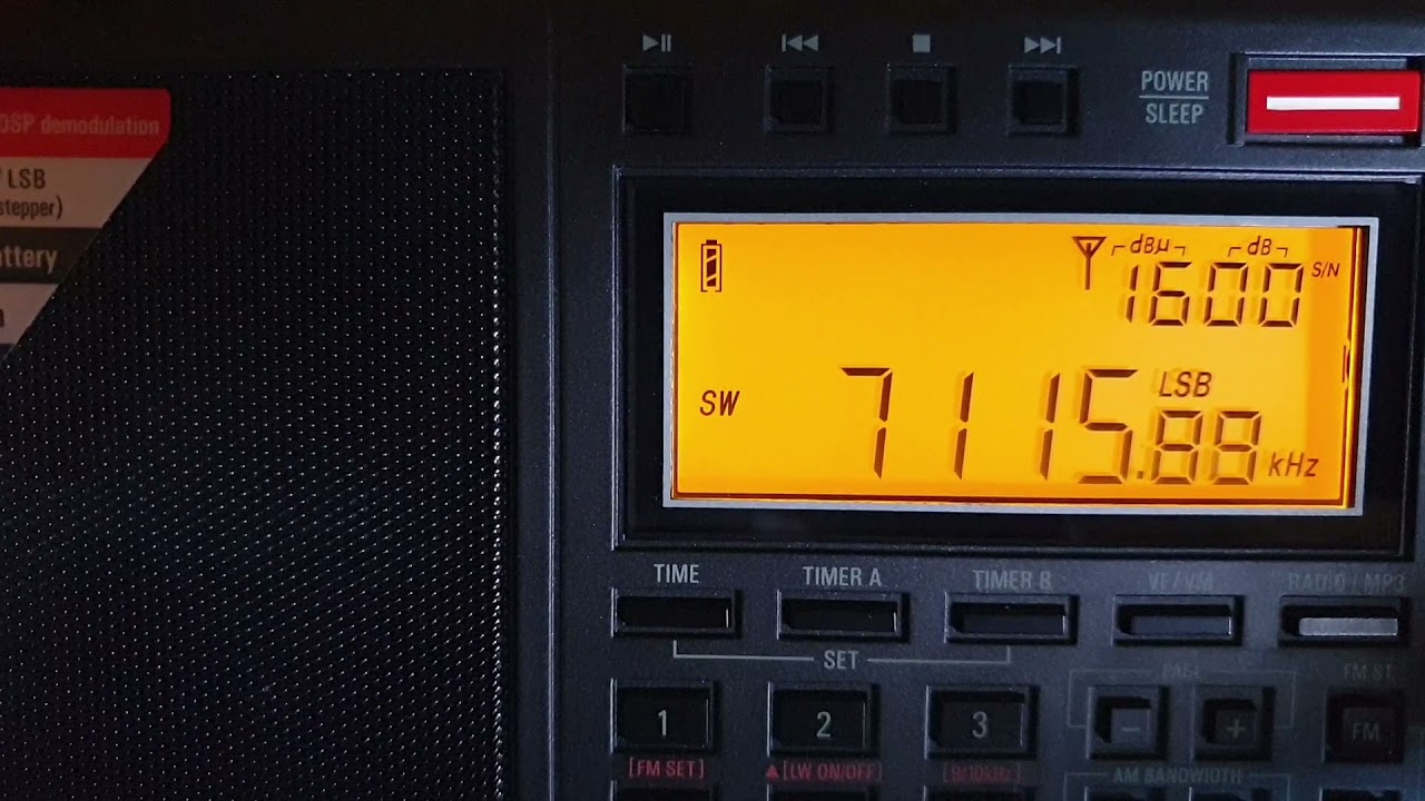 Tecsun Pl-990x SSB 40m День Радио!