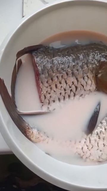 😋 Корочка - огонь, мясо - сказка! Сазан  готов! 🐟