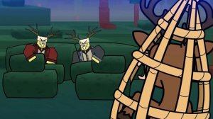 100 Дней и 99 Ночей В Лесу, Но Сова Друг! Мультик! 11