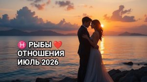 ♓ РЫБЫ ❤️ ОТНОШЕНИЯ ИЮЛЬ 2026