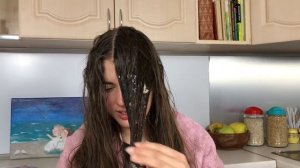 ОГО 😲 Мои волосы стали супер шелковистые! Домашнее ЛАМИНИРОВАНИЕ ВОЛОС с желатином 🌴 POLI NA PALME
