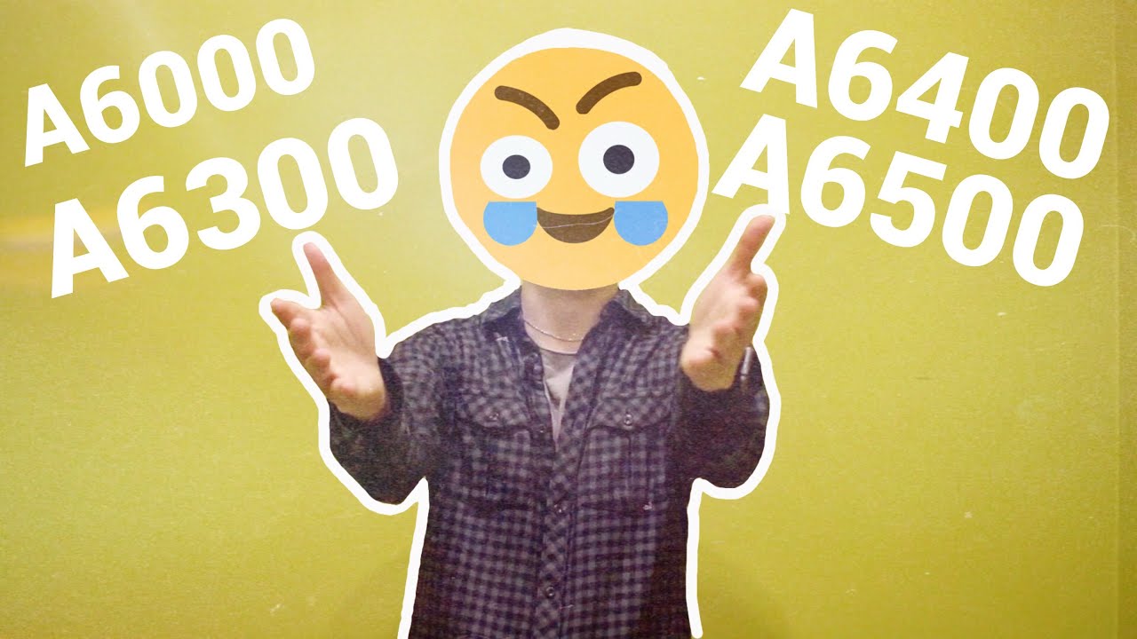 Sony a6000, a6300, a6400, a6500 - Какую выбрать? Различия и сходства смотреть онлайн