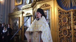 Проповедь иеромонаха Серафима (Метелёва) на выпускном богослужении 2026 года