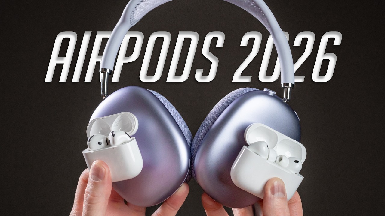 Какие наушники Apple AirPods выбрать в 2026? AirPods 4, 4 ANC, Pro 3 или Max 2? Полный гайд! смотреть онлайн