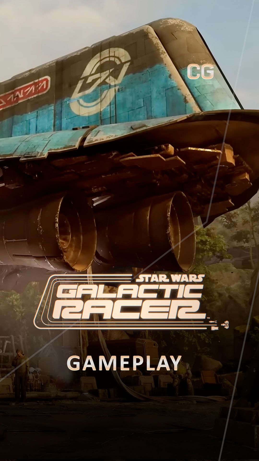 Star Wars - Galactic Racer™ - Первый геймплей #шортс