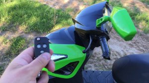 Скутер IRBIS LX 50 cc.Штатная сигнализация.